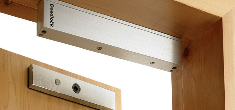 Magnetic lock installation Reedley